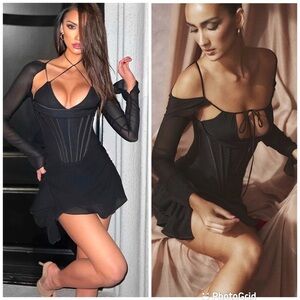 House of CB Gianna Dress in Black